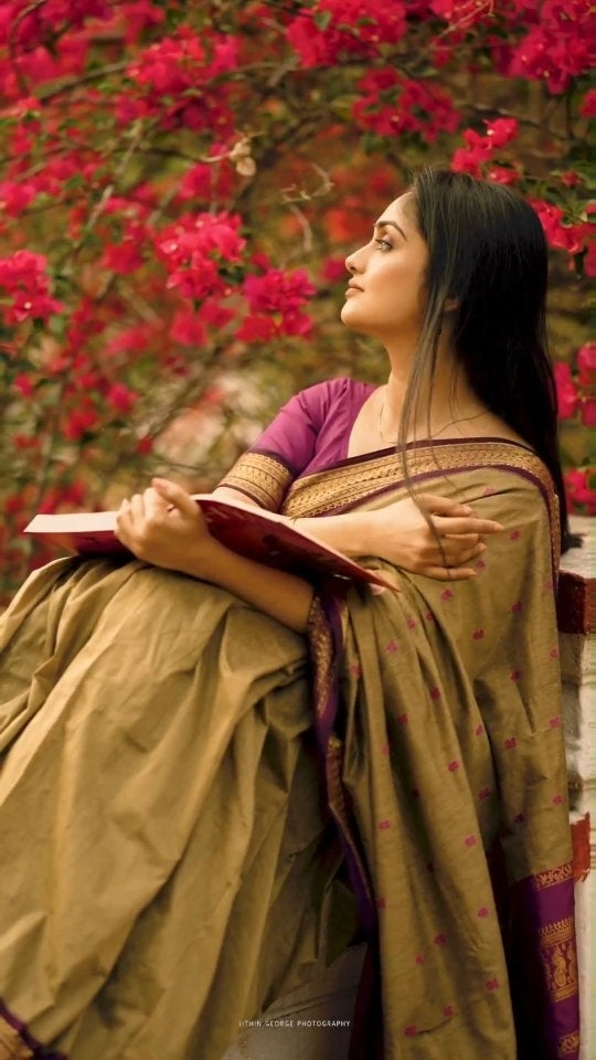 Charming Dark Beige Banarasi Silk Saree With Soporific Blouse Piece
