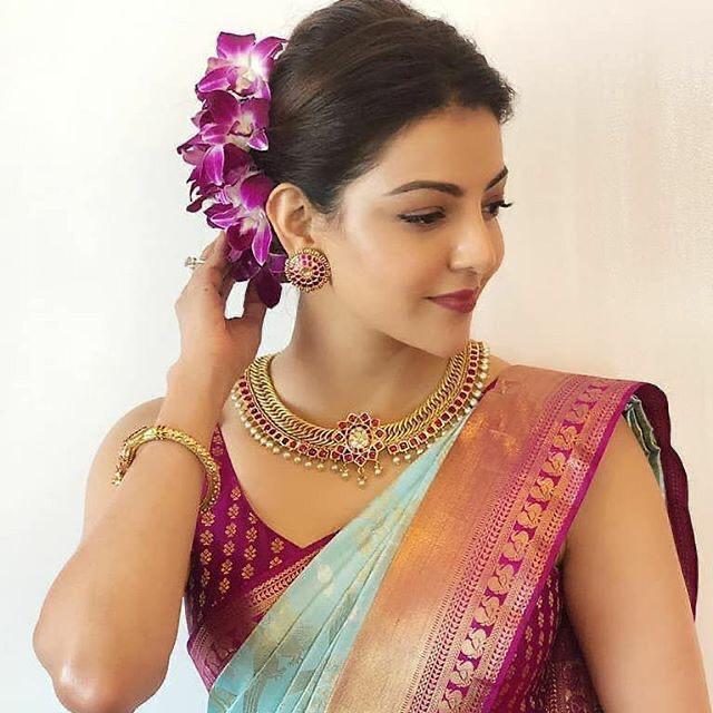 Fascinating Firozi Banarasi Silk Saree With Attractive Blouse Piece
