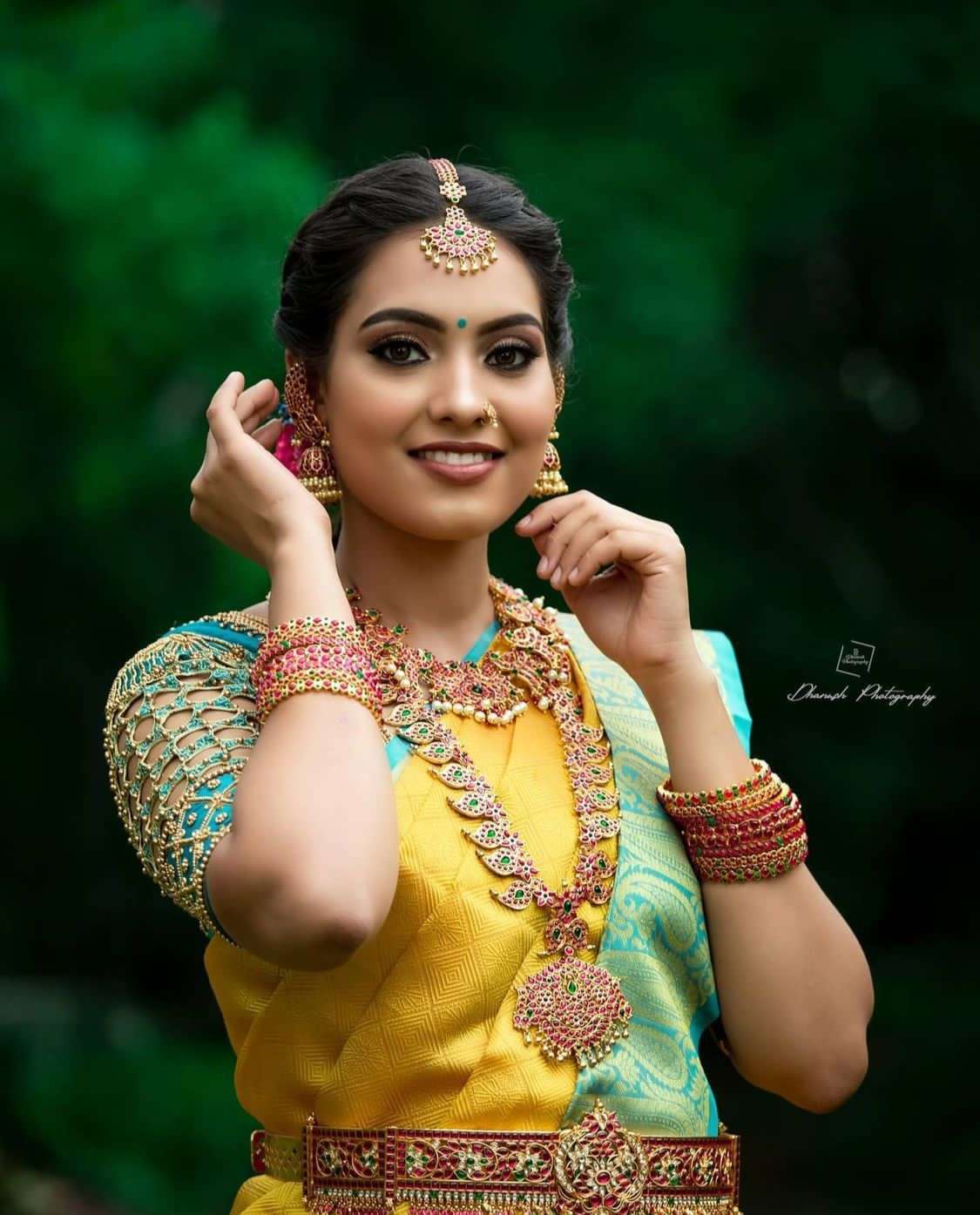 Cultured Yellow Banarasi Silk Saree With Charming Blouse Piece