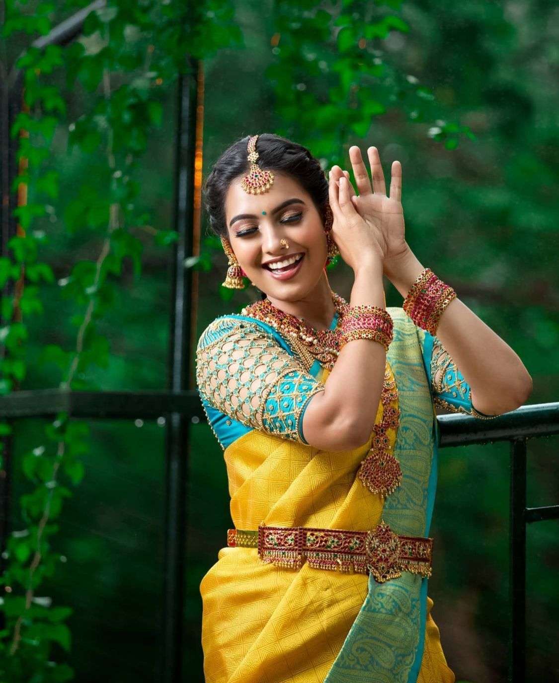Cultured Yellow Banarasi Silk Saree With Charming Blouse Piece