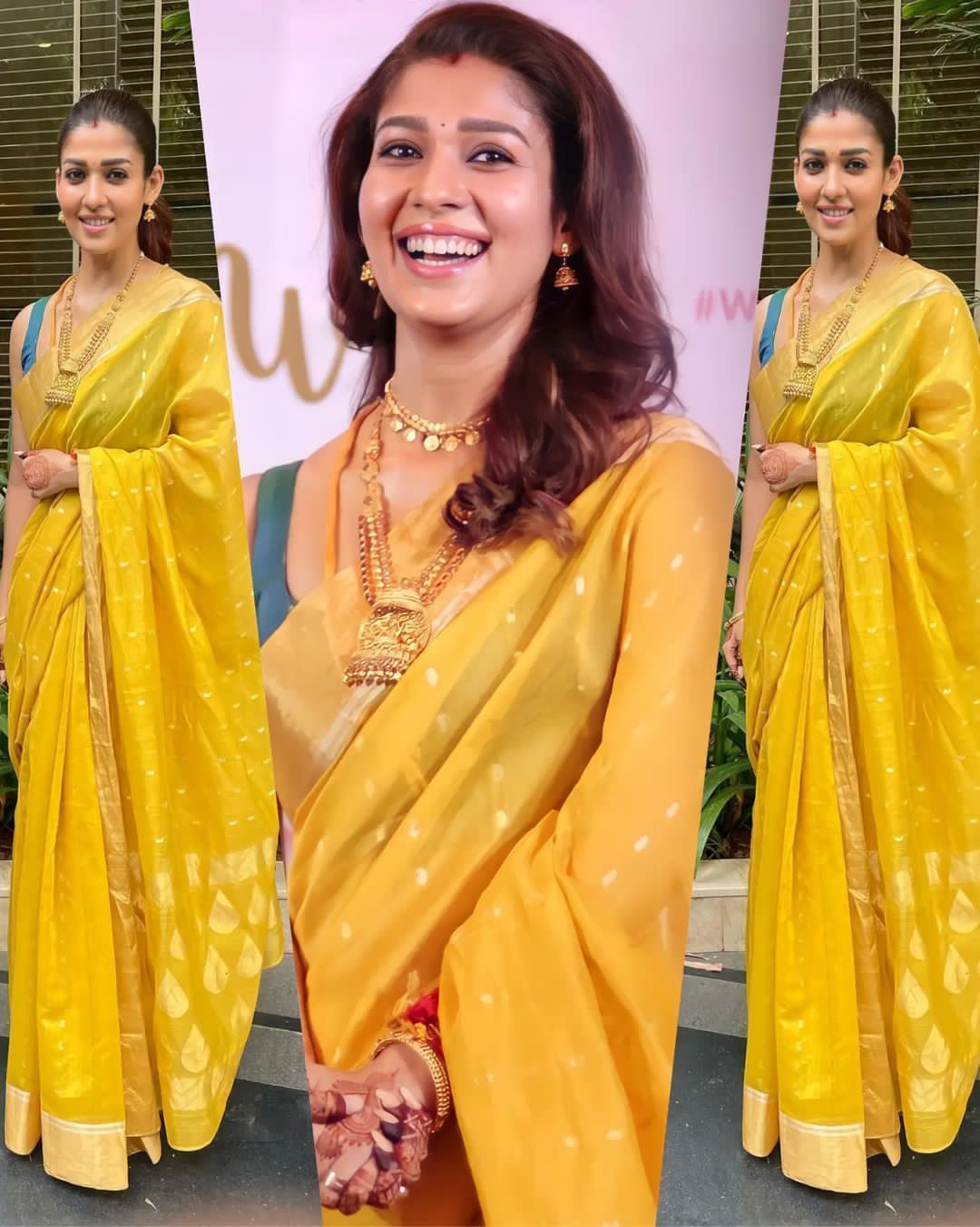 Dashing Yellow Soft Silk Saree With Adorning Blouse Piece