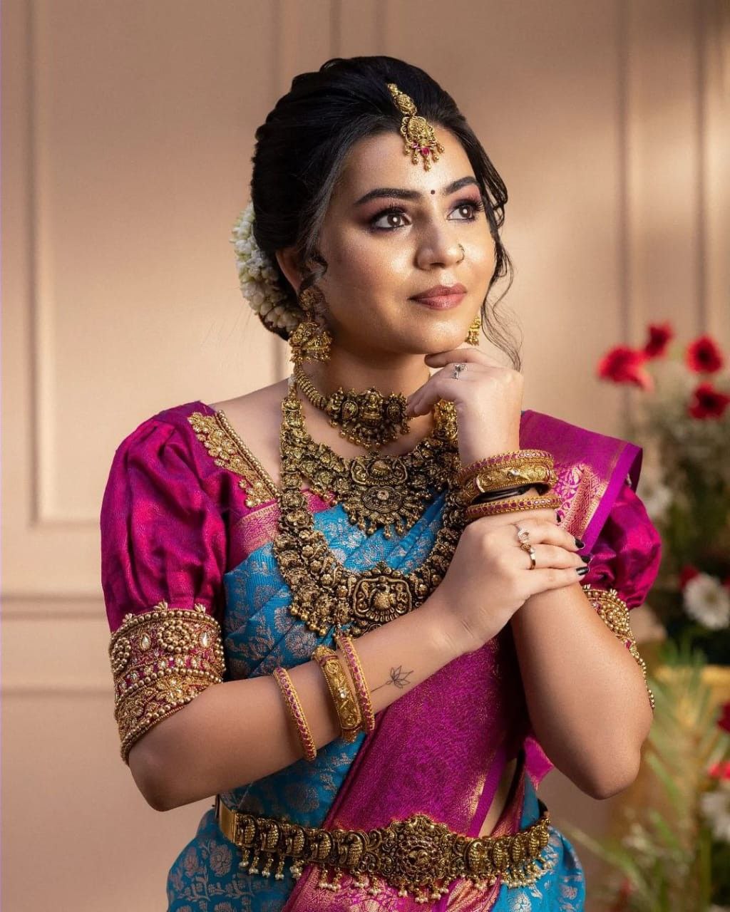 Spectacularly Firozi Soft Silk Saree With Pleasingly Blouse Piece