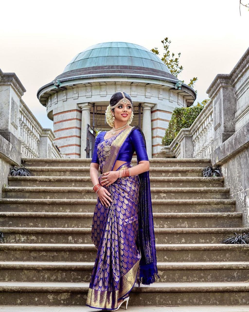 Admirable Blue Soft Silk Saree With Enticement Blouse Piece