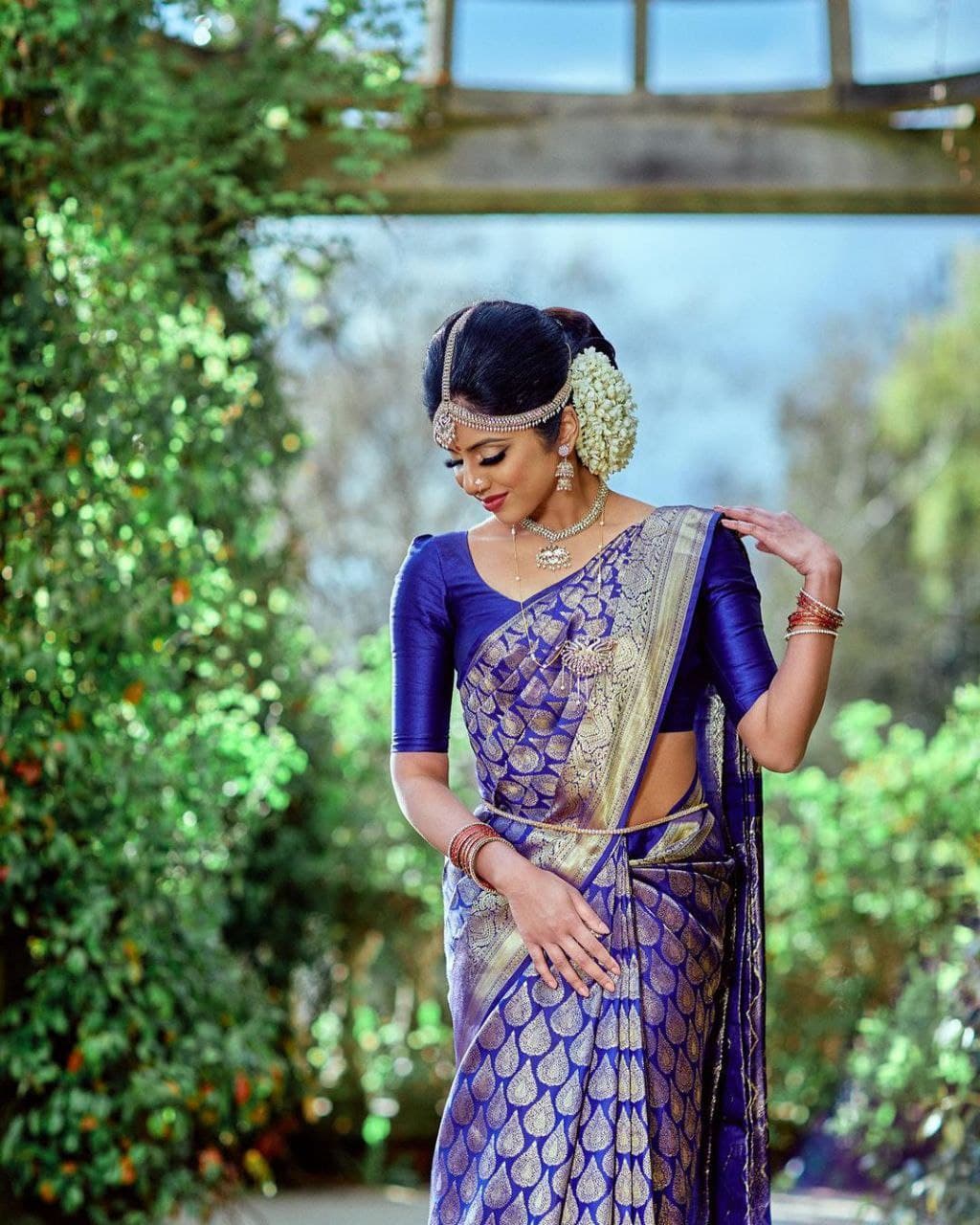 Admirable Blue Soft Silk Saree With Enticement Blouse Piece
