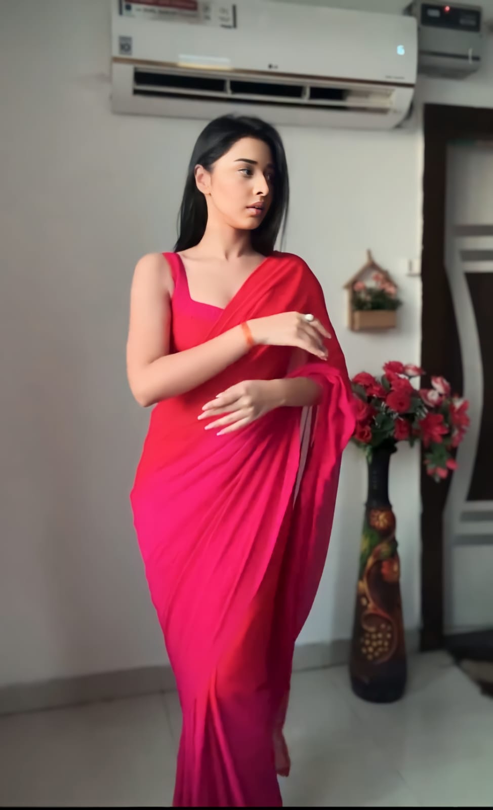 Unstitched satin silk blouse piece for ready to wear saree – Amarvastra